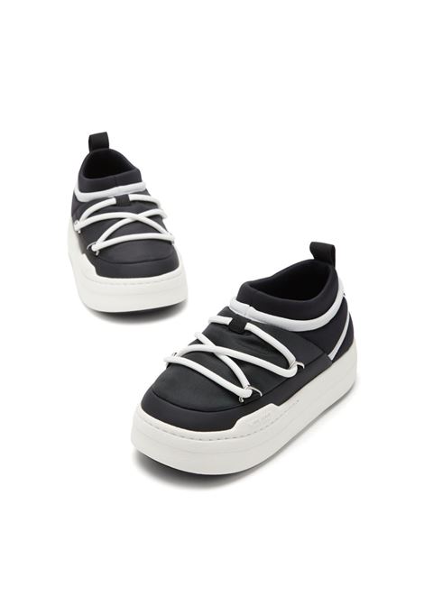 Black and white Icon lace-up sneakers Moon Boot Kids - kids MOON BOOT KIDS | 80D3440050N001